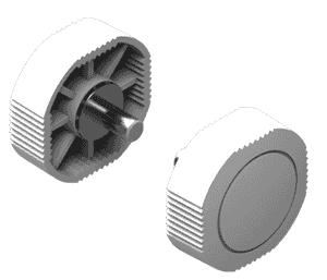 VHF,MOUNT BRACKET KNOBS,LINK-6W