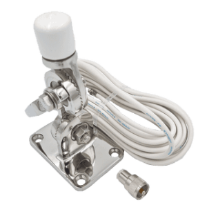 VHF F/DN MNT S/S HD FASTFIT W/ 7M CBL