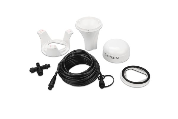 Receptor y antena GPS 24xd, para la red NMEA 2000, en blanco