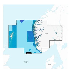 Noruega, de Lista a Sognefjord: cartas náuticas