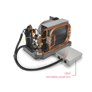 Sistema completo con unidad compacta de 12000 Btu/h AC R410A 230V/1ph/ 50 Hz y panel de control