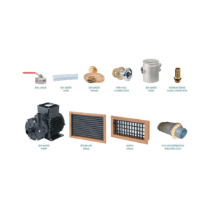 Kit teca para unidades de 12000 Btu/h
