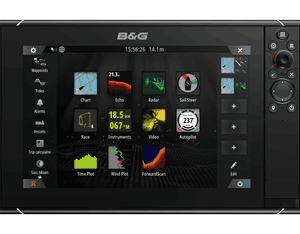 B&G ZEUS3S 12 MFD,WORLD BASEMAP