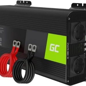 INVERTER PRO 12V 230V 1000W/2000W DE ONDA PURA