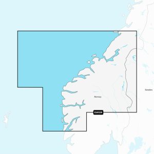 Noruega, de Sognefjord a Svefjorden: cartas náuticas