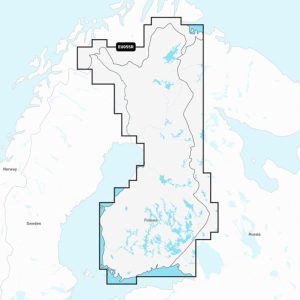 Finlandia, lagos y ríos: cartas náuticas de interior