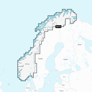Noruega, lagos y ríos: cartas náuticas de interior