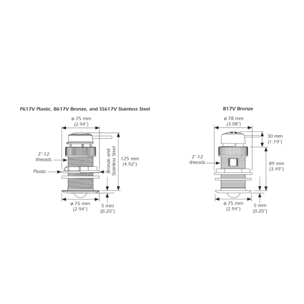DST800 P17 200BA 10M CABLE 8PINF FISORAYMARINE - Imagen 3