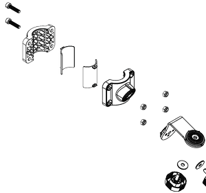 Replacement - ActiveTarget Trolling Motor Shaft Mount Kit