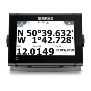 Simrad P3007 GPS system with MX521B DGPS Antenna and MX612JB