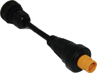 RJ45 M to 5pin F Ethernet Adapter (Waterproof)