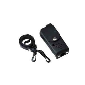 CLC75X Funda cuero dura con cordón