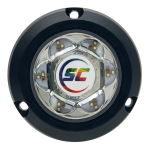 LUZ SUBACUÁTICA RGB, 24W, POLÍMERO TERMORRESISTENTE 3"