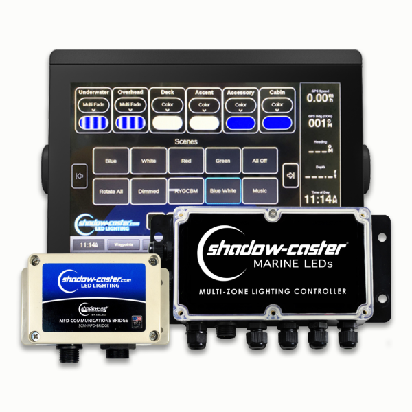 PUENTE DE COMUNICACIONES Y CONTROLADOR DE ILUMINACIÓN MULTIZONA