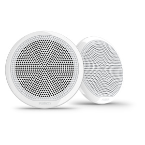 Altavoces náuticos serie EL de Fusion, altavoces náuticos blancos clásicos de 6,5" y 80 vatios (par)