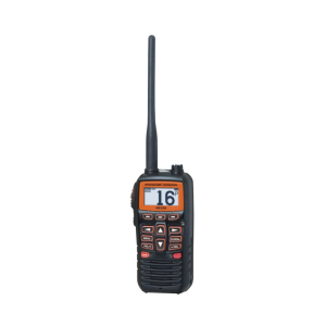 Transceptor VHF portátil modelo HX210E flotante. Potencia 6W. Nº Homolog.: 52.0132