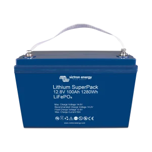 Lithium SuperPack 12,8V/100Ah High current (M8)