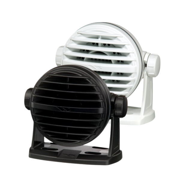 Altavoz exterior modelo MLS-310. Color negro con amplificador
