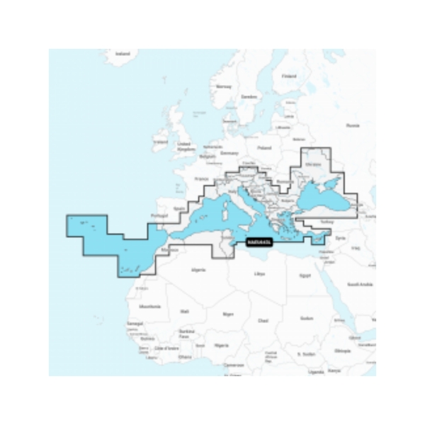 NAVIONICS + Mediterráneo y Mar Negro