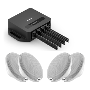 PACK Capri HBB + Pareja de Altavoces HEX 6.5 C-W Microperforado Blanco