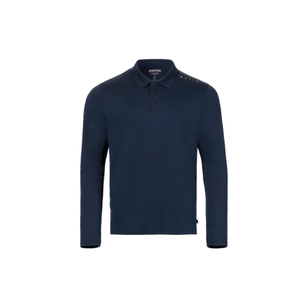 M EVO CREW SUNBLOCK LS POLO TALLA L NAVY
