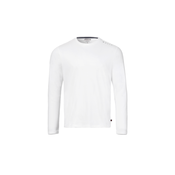 M EVO CREW SUNBLOCK LS TEE TALLA M WHITE