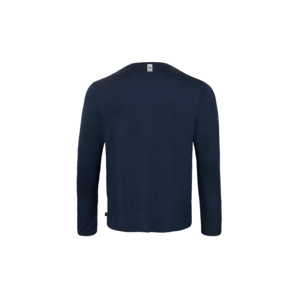 M EVO CREW SUNBLOCK LS TEE TALLA M NAVY - Imagen 2