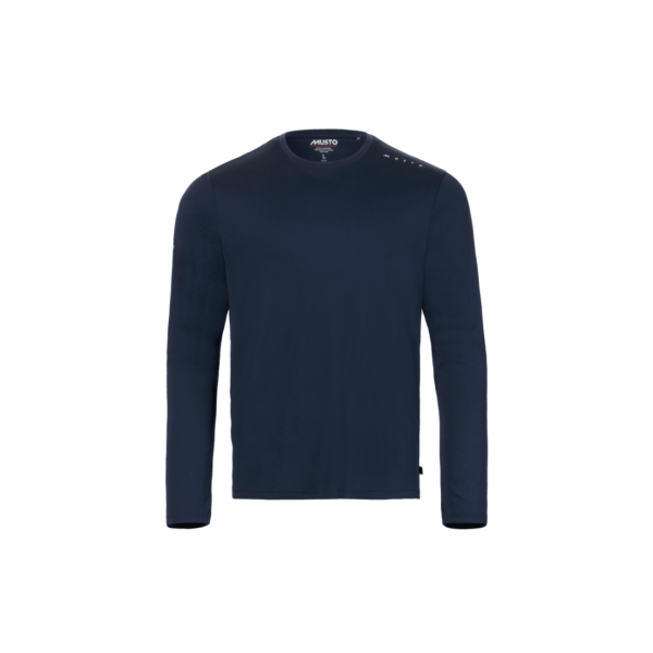 M EVO CREW SUNBLOCK LS TEE TALLA M NAVY