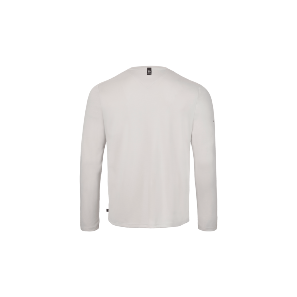 M EVO CREW SUNBLOCK LS TEE TALLA M PLATINUM - Imagen 2