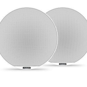 Fusion Signature Series 3i Altavoces náuticos, Altavoces náuticos blancos clásicos coaxiales de 8,8" y 330 vatios (par)