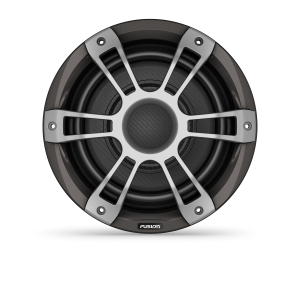 Subwoofers náuticos de la Fusion Signature Series 3i, Subwoofer náutico gris deportivo de 10" y 600 vatios