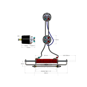Incluye: Bomba hidráulica TL2-30MRA, tubería 7-8m., racores 1/8" y 2L. de aceite