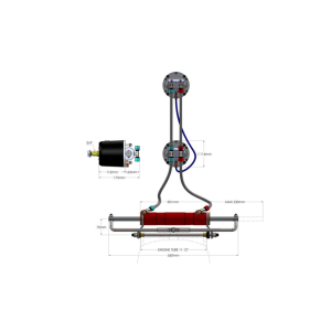 Incluye: Bomba hidráulica TL2-40MRA, tubería 7-8m., racores 1/8" y 2L. de aceite