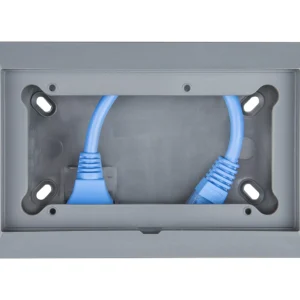 Wall mount enclosure for 65 x 120 mm GX-panels