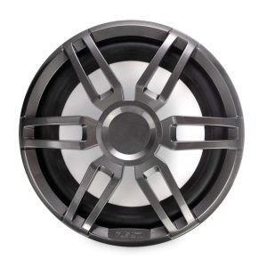 Subwoofers náuticos serie XS de Fusion, subwoofer náutico deportivo de 10" y 600 vatios con iluminación LED RGB