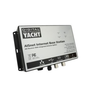 AISNET + receptor estación base AIS con splitter AIS-VHF