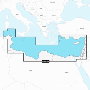 Mar Mediterráneo, sudeste: cartas náuticas