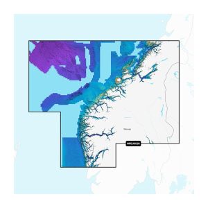 Noruega, de Sognefjord a Svefjorden: cartas náuticas