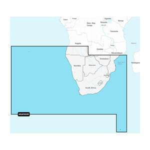 Sur de África: Cartas náuticas
