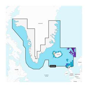 Groenlandia e Islandia: cartas náuticas