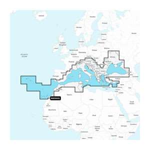 Mar Mediterráneo y mar Negro: cartas náuticas