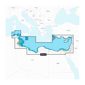 Mar Mediterráneo, sudeste - Cartas náuticas