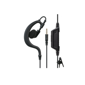 Auricular en C con MIC PTT con clip